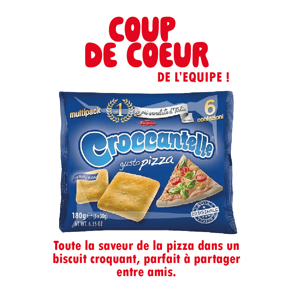 Croccantelle saveur Pizza